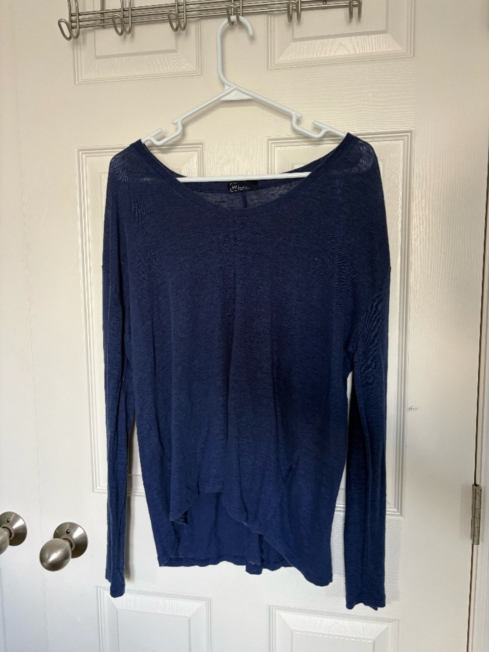 GAP Navy Blue Lightweight Long Sleeve Top